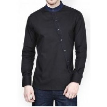 Apparel Black Cross Button Style Designer Shirt Code Cross Ea - Men Clothing - Best Price in Pakistan - HitShop.pk